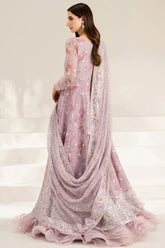 Farasha Lilly Passion digital printed chiffon panels and raw silk trouser